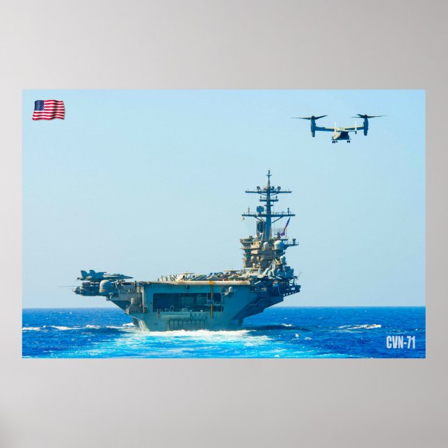 US AIRCRAFT CARRIER - CVN-71 POSTER (Vorne)