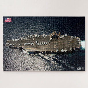 US AIRCRAFT CARRIER - CVN 72 (20 x 30 INCH) Puzzle
