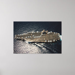 US AIRCRAFT CARRIER - CVN-72 40x60 Leinwanddruck