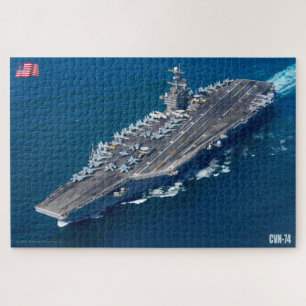 US AIRCRAFT CARRIER - CVN 74 (20 x 30 INCH) Puzzle
