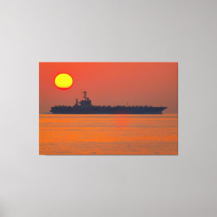 US AIRCRAFT CARRIER - CVN-74 40x60 Leinwanddruck