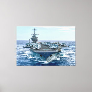 US AIRCRAFT CARRIER - CVN-75 40x60 Leinwanddruck