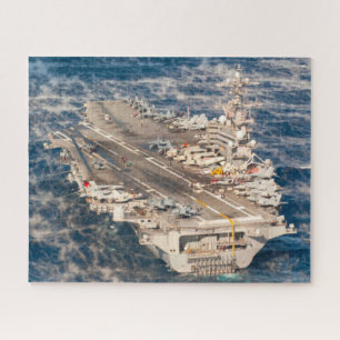 US AIRCRAFT CARRIER - CVN 77 (16x20 INCH) Puzzle