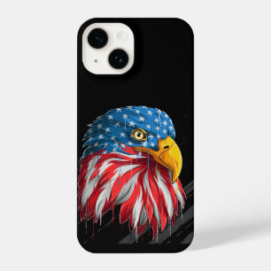 US American Bald Eagle Logo iPhone 14 Hülle