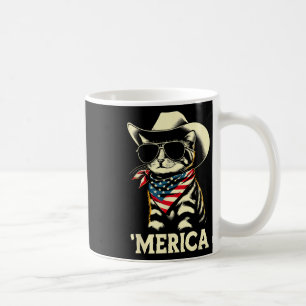 US Amerika Katze 4. Juli Männer Frauen Kinder Funn Kaffeetasse