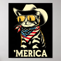 US Amerika Katze 4. Juli Männer Frauen Kinder Funn