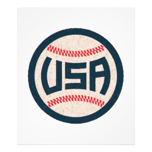 US-amerikanische Baseballnationalmannschaft Fotodruck