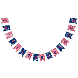 US-amerikanische Flagge 4. Juli Bash