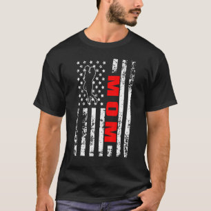 US-amerikanische Flagge Eltern Patriotische Mutter T-Shirt