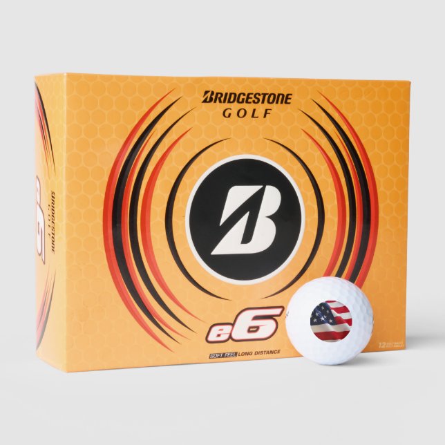 US-amerikanische Flagge Golfball (Verpackungen)
