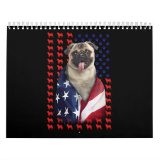 US-amerikanische Flagge Kalender