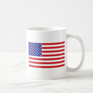 US-amerikanische Flagge Tasse