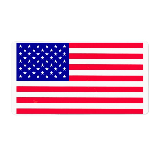 US-amerikanische Flaggenkennzeichnungen (Vorne)