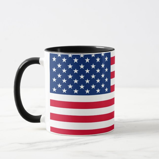 US-amerikanische Tasse für Kaffee (Links)