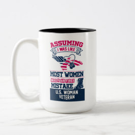 US-amerikanische Veteran-Kaffee-Tasse Zweifarbige Tasse