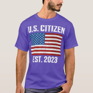 US-amerikanischer Bürger 2023 mit Blick auf neue S T-Shirt