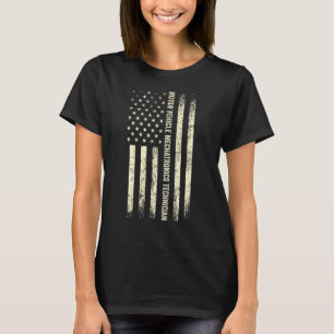 US-amerikanischer Flaggentechniker Proud American T-Shirt