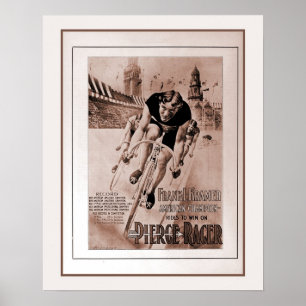 US-amerikanischer Radsportmeister der 1900er Jahre Poster