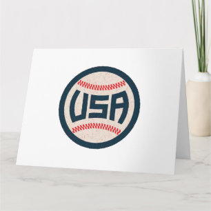 US-amerikanisches Baseballteam Karte