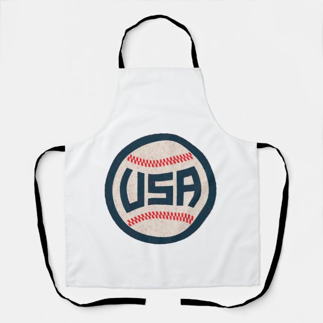 US-amerikanisches Baseballteam Schürze (Vorderseite)
