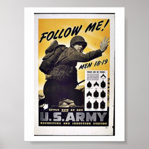 US-Armee Poster