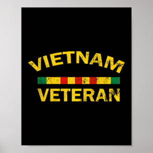 US-Armee Vietnam Veteran Vintagen US-Soldaten Viet Poster