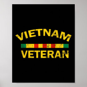 US-Armee Vietnam Veteran Vintagen US-Soldaten Viet Poster