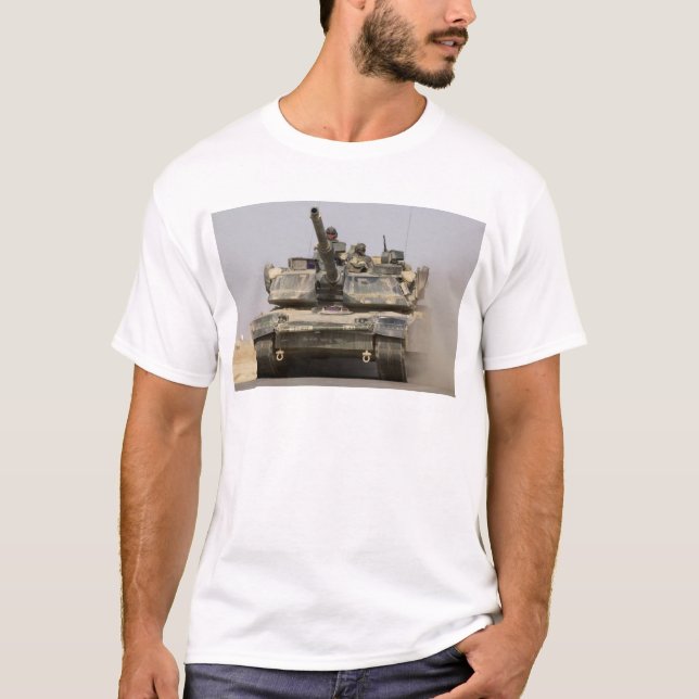 US_Army_M1A1_Abrams_main_fight_tank T-Shirt (Vorderseite)