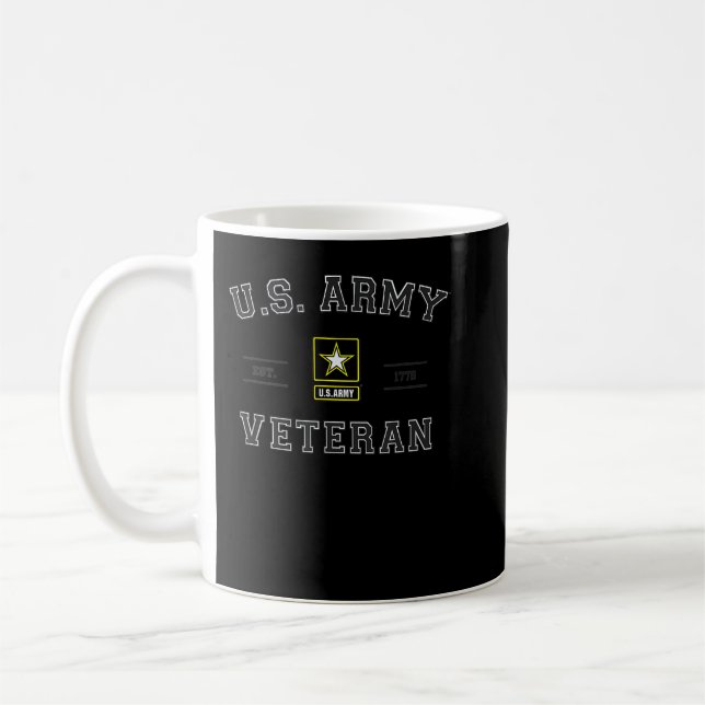 US ARMY VETERAN KAFFEETASSE (Links)