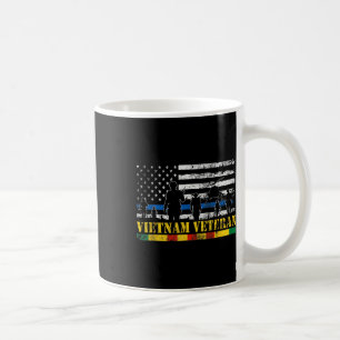 US Army Vietnam Veteran American Flag Soldier Vie Kaffeetasse