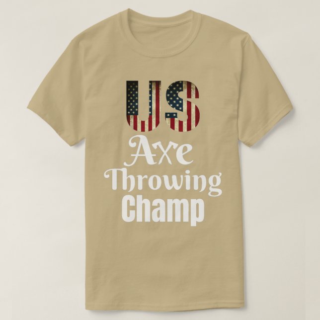 US Ax Throwing Champ Classic T-Shirt (Design vorne)