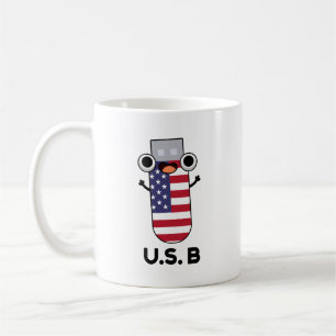 US B Funny United Staaten Pub Kaffeetasse