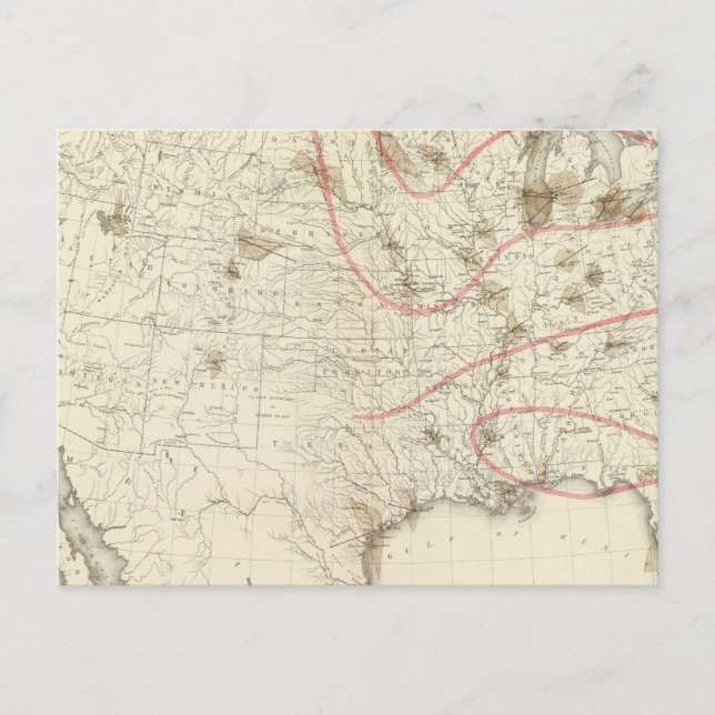 US Barometer Postkarte (Vorderseite)