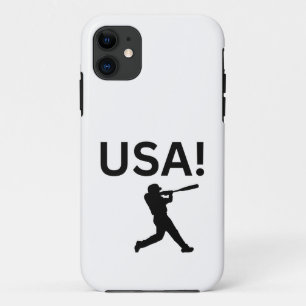 US-Baseballspieler, der einen Punkt als Ball verwe Case-Mate iPhone Hülle