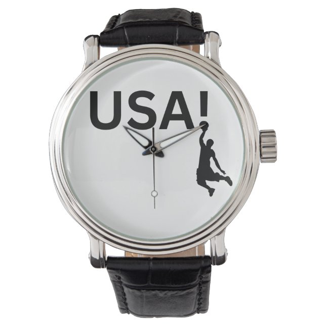 US Basketballspieler Armbanduhr (Vorderseite)