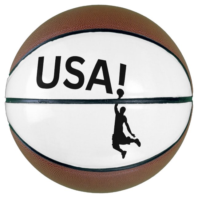US Basketballspieler Basketball (Vorderseite)