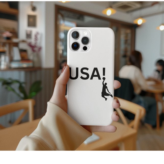 US Basketballspieler iPhone Hülle (Von Creator hochgeladen)