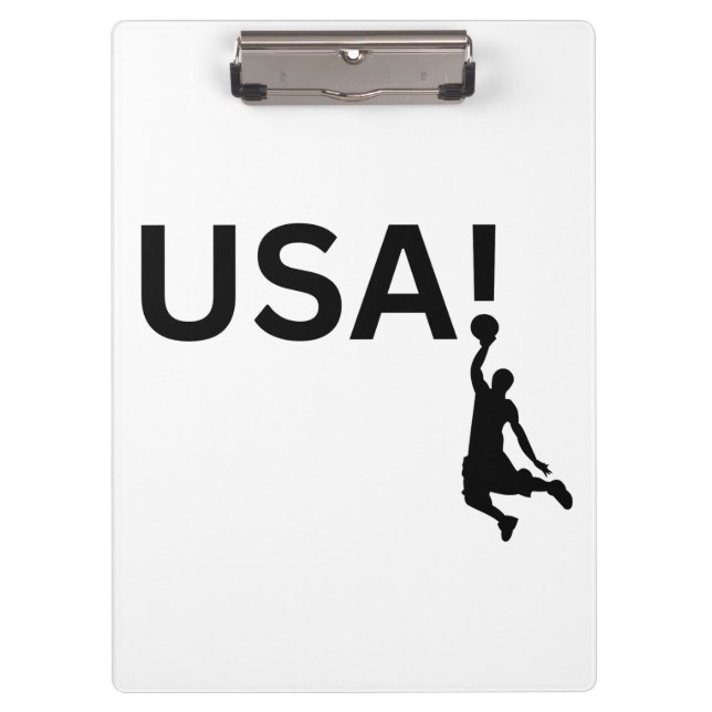 US Basketballspieler Klemmbrett (Vorderseite)