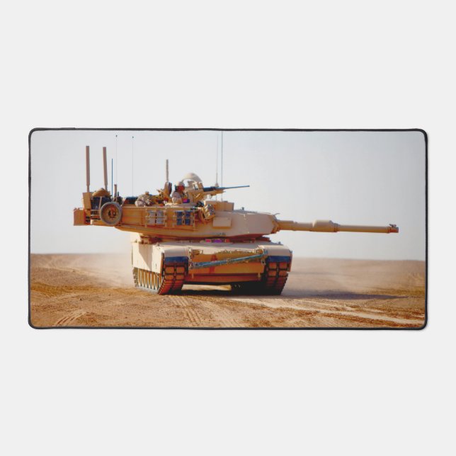 US-BATTANK - M1 ABRAMS SCHREIBTISCHUNTERLAGE (Vorderseite)