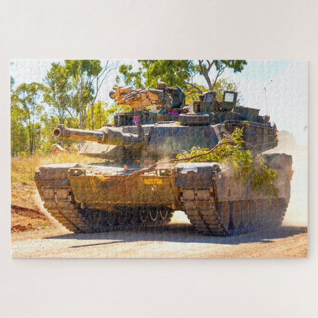 US-BATTLE TANK - M1 ABRAMS (20 x 30 Zoll) Puzzle (Horizontal)