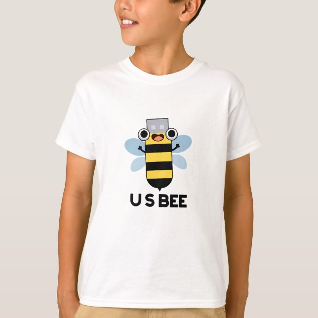 US Bee Funny USB Technical Pub T-Shirt (Vorderseite)