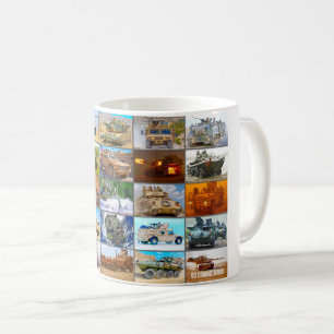 US-BEKÄMPFUNGSARMOR "MONTAGE" KAFFEETASSE