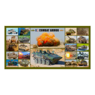 US-BEKÄMPFUNGSARMOR "MONTAGE" POSTER