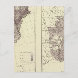 US-Bevölkerung 1830-1840 Postkarte