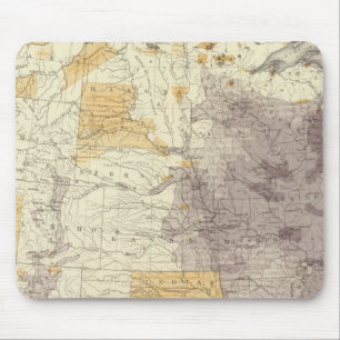 US-Bevölkerung 1870 Mousepad