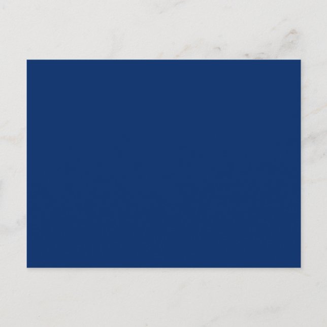 US Blau Postkarte (Vorderseite)