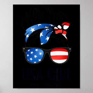 US-Bürger Est 2025 Neue Staatsbürgerschaft Amerika Poster
