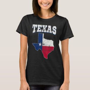 US-Bürger stolz Amerika Staatsflagge Landkarte Tex T-Shirt