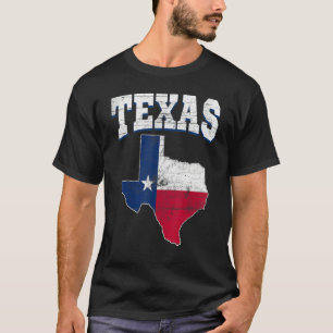 US-Bürger stolz Amerika Staatsflagge Landkarte Tex T-Shirt