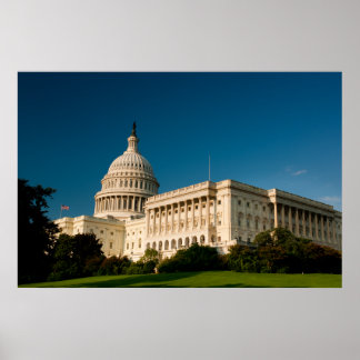 US Capitol Building Poster
